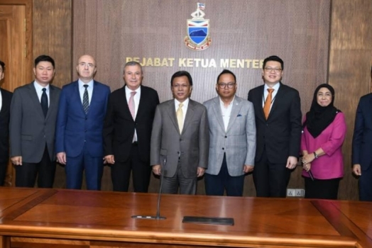 Visit to YAB Chief Minister of Sabah, Malaysia